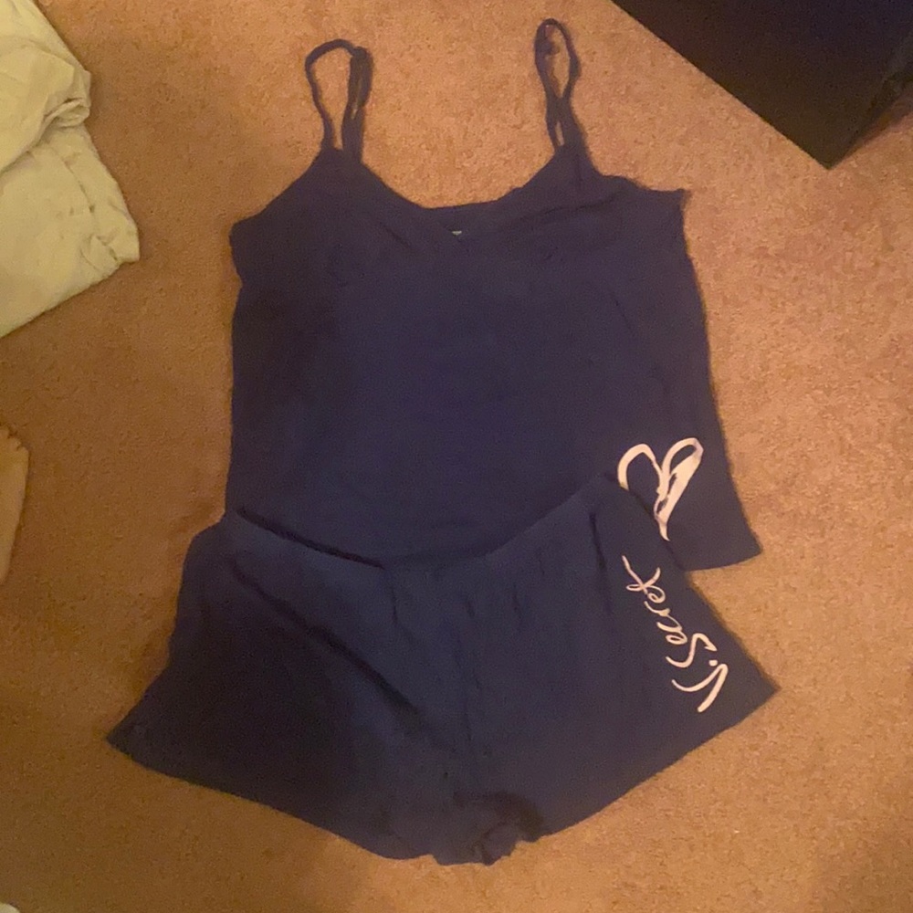 💜Victoria secret tank & short set. SUPER SOFT!